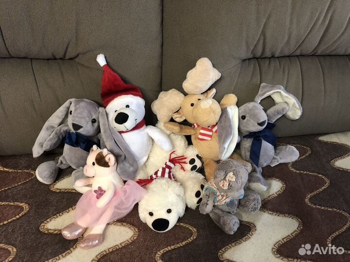 Мягкие игрушки пакетом