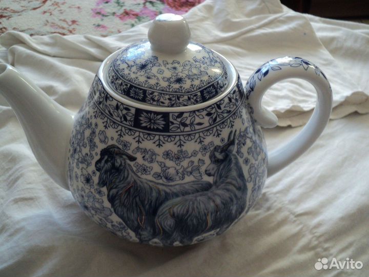 Чайник заварочный фарфор 1литр