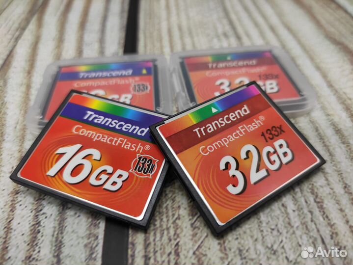 Карты памяти CF Compact Flash 2/4/16/32/64 Gb