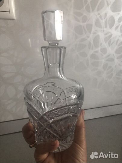 Графин хрустальный, креманки