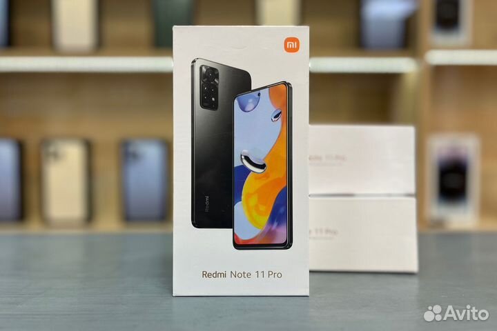 Redmi Note 11 Pro 4G 64GB Черный Новый