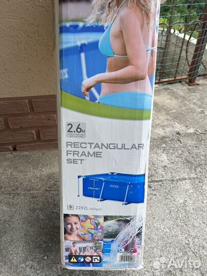 Каркасный бассейн бу