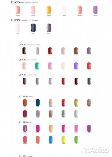 Гель лак luxio (Люксио)