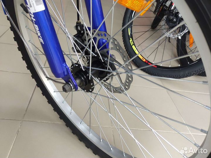 Велосипед 24 Фермер Иж-Байк трехколесный синий