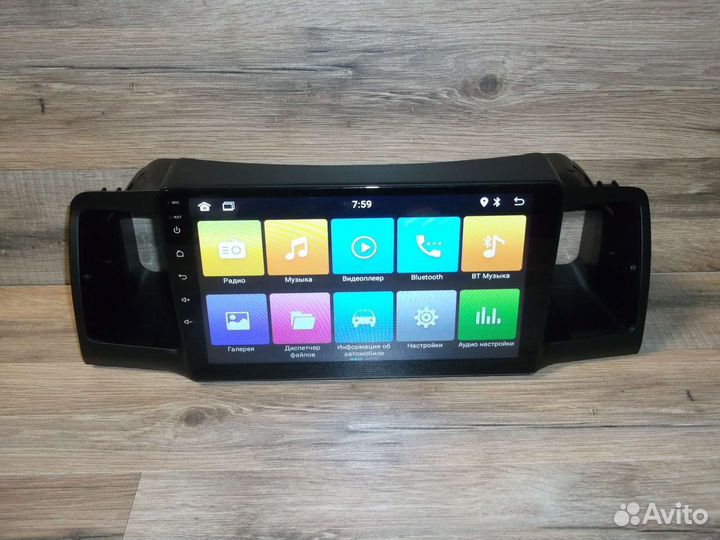 Магнитола Toyota Corolla E120 Android GPS