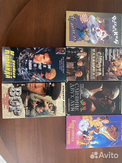 Кассеты на видеомагнитофон