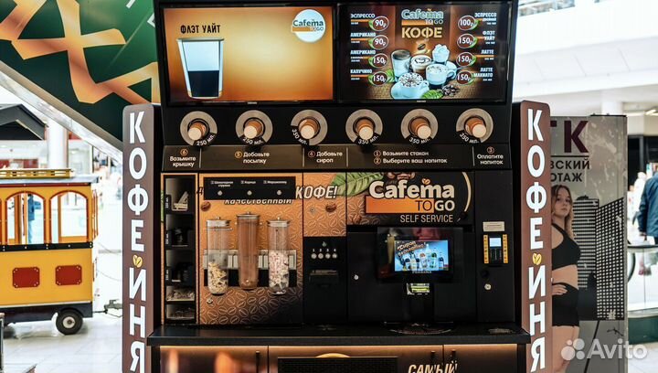 Кофейня самообслуживания с пассивным доходом
