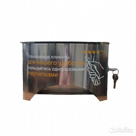 Диспенсер из нержавеющей стали доп-1нж