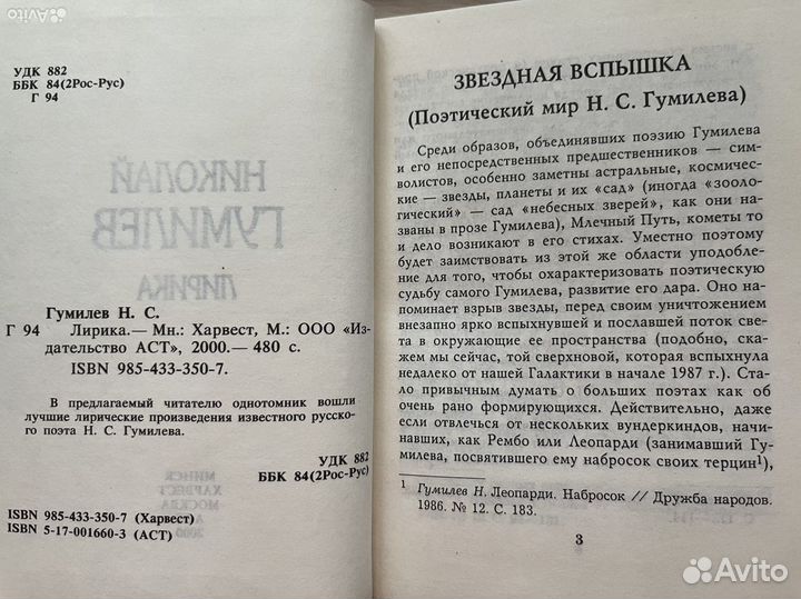 Поэзия русская и зарубежная