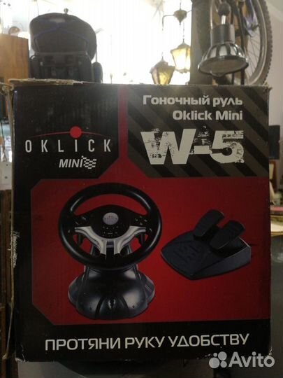 Руль компьютерный Oklick W 5