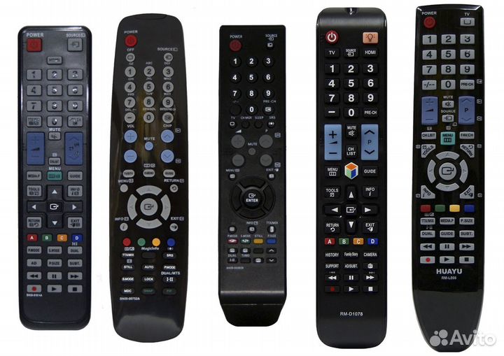 Пульты дистанционного управления TV SAT DVD