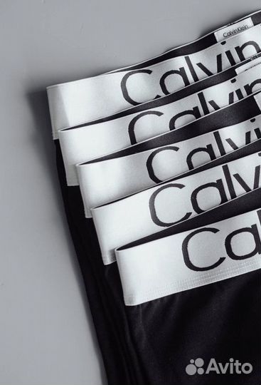 Трусы мужские боксеры calvin klein черные арт.993