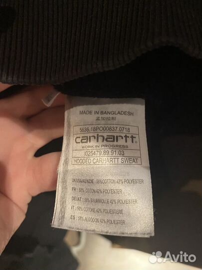 Худи carhartt