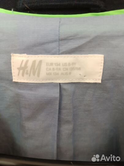 Пиджак для мальчика 134 см