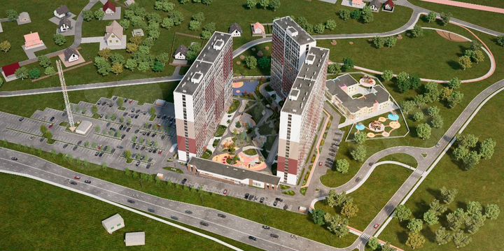 1-к. квартира, 33,3 м², 22/22 эт.