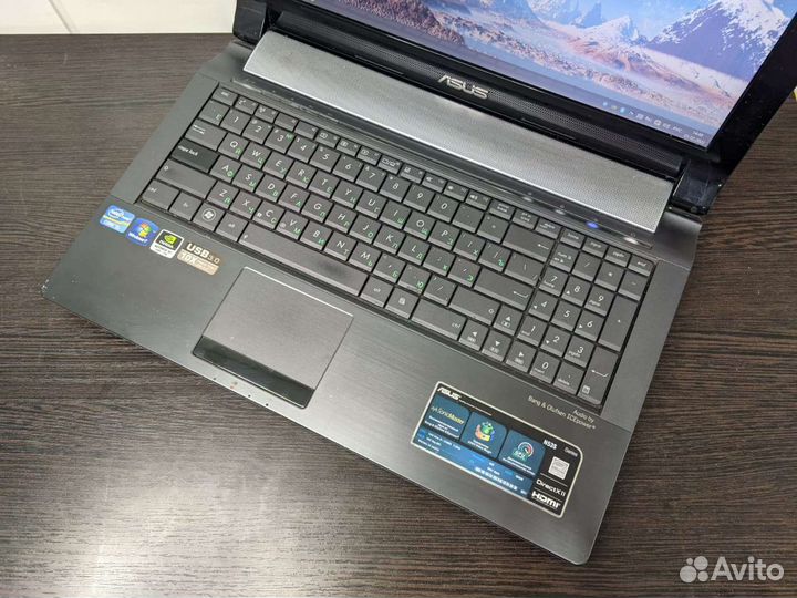 Ноутбук asus N53S на i5 и GT 630m