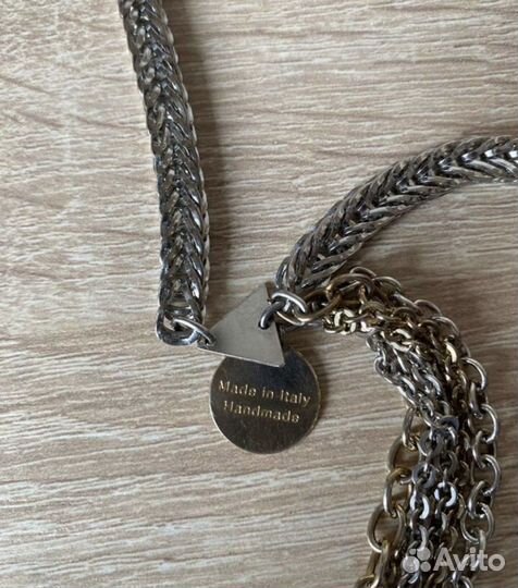 Колье италия, дизайнерское