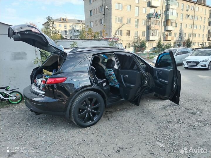 Infiniti FX35 3.5 AT, 2007, 182 000 км