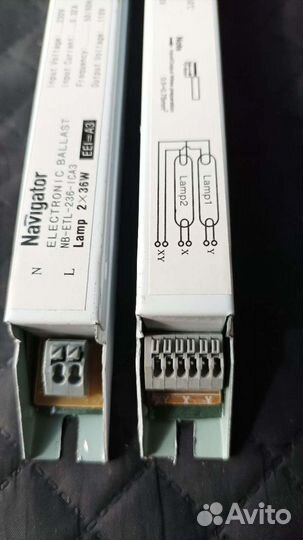 Электронный Балласт 2*36 Вт