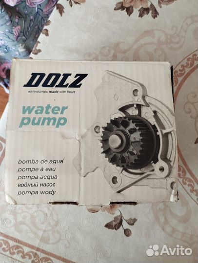 Помпа renault logan