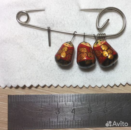 Винтажная брошь