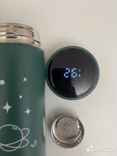 Термокружка термос universe космос с индик. новая