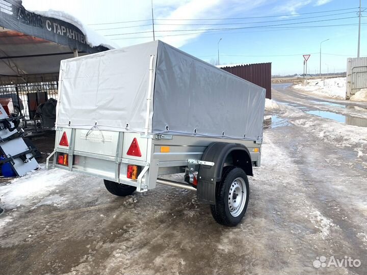 Прицеп сст 7132-03 (Тент и Дуги 0.8)