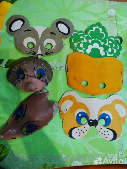 Маски детские СССР