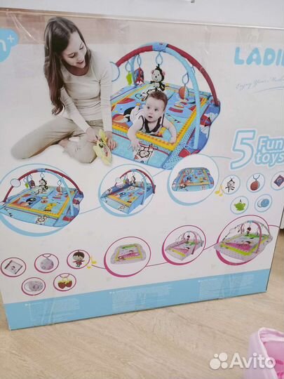 Детский игровой коврик