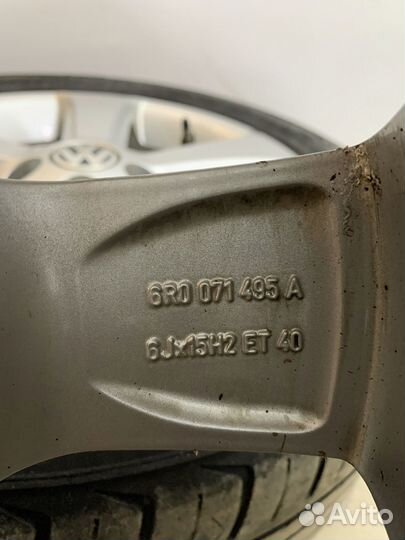 Диски VW r15 оригинал