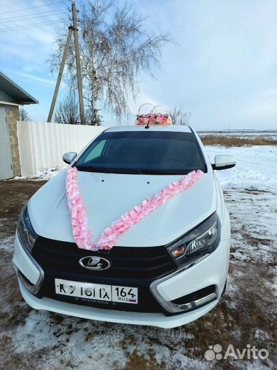 Свадебные украшения на машину