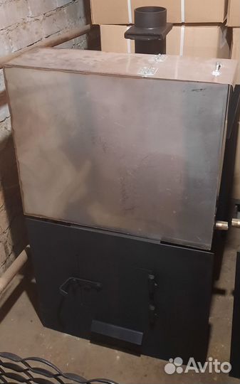 Печь для бани из трубы