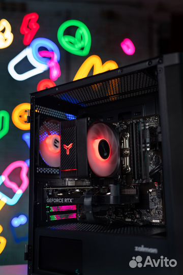 Игровой пк i5-12400f + RTX 4060 + DDR4 16GB