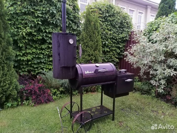 Мангал гриль коптильня смокер 