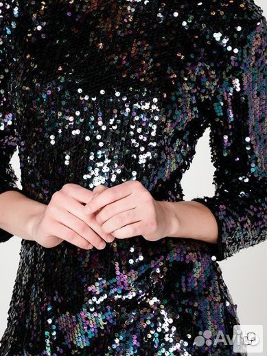 Новое платье с пайетками