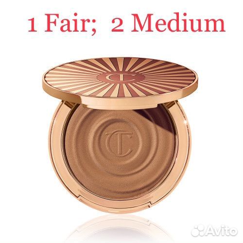 Charlotte Tilbury beautiful skin glow bronzer