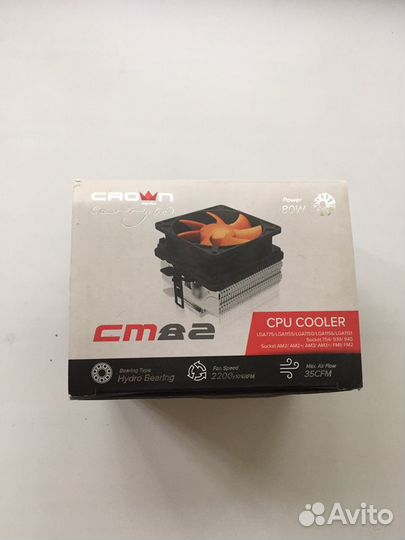 Кулер для процессора crown micro CM-82