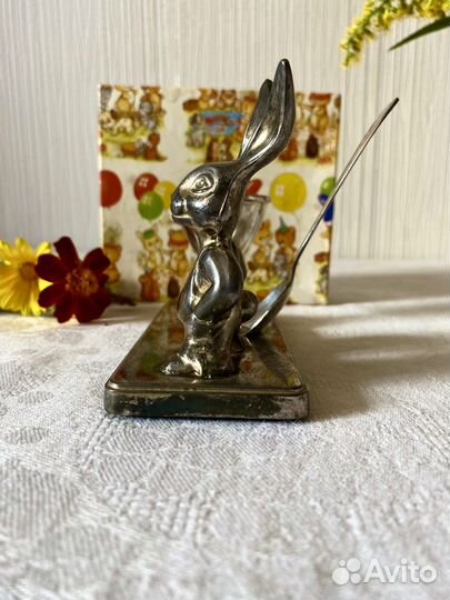 Посеребренная антикварная пашотница