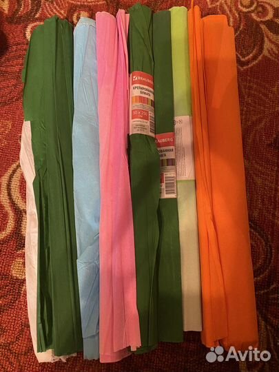 Крепированная бумага brauberg