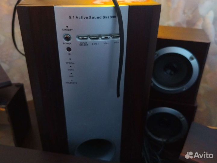 Колонки для компьютера с сабвуфером sven HT-435D