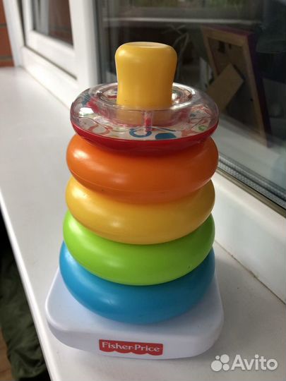 Пирамидка fisher price