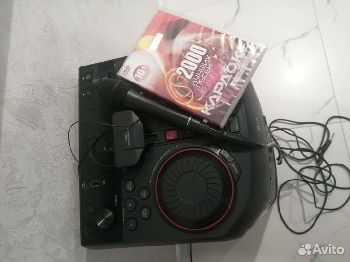 Музыкальный центр lg с караоке