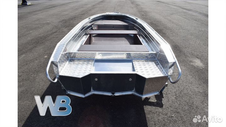 Алюминиевая моторная лодка Wyatboat 390 P