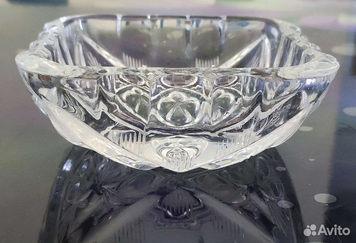 Пепельница хрустальная