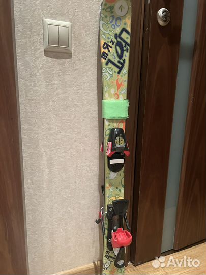 Горные лыжи детские 110 комплект