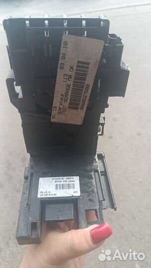 Панель предохранителей peugeot