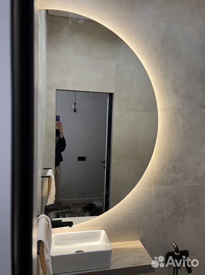 Зеркало с led подсветкой Луна