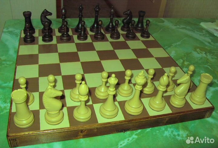 Шахматы деревянные