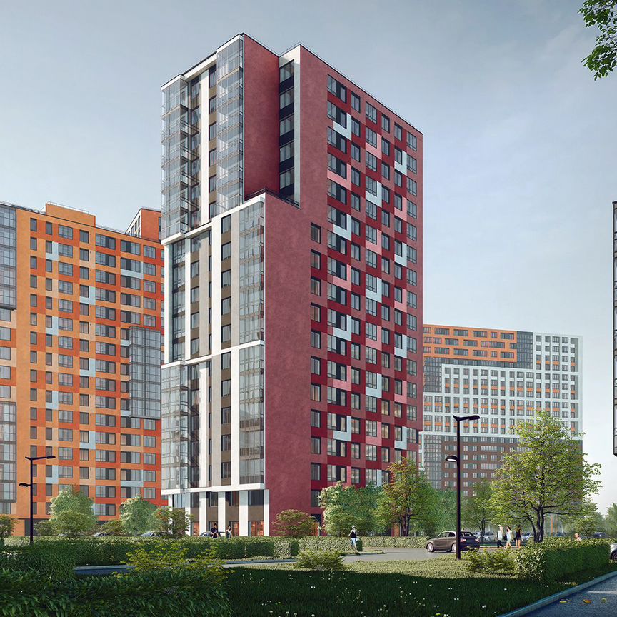 2-к. квартира, 61,9 м², 18/18 эт.