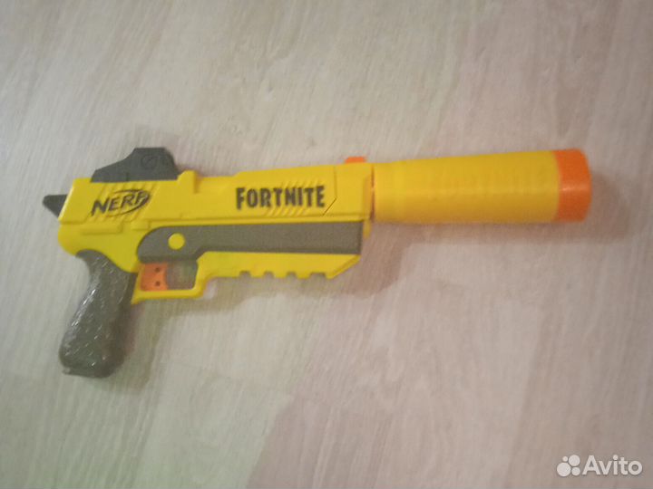 Бластер nerf fortnite